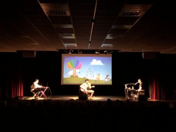 Pier Cortese racconta il concerto illustrato “Little Pier – Lasciateci la fantasia”