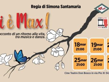LUI È  MAX! – lo spettacolo dedicato a Max Tresoldi a Carugate